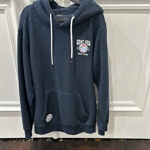 GOAT USA New York Roots Hooded Sweatshirt Adult XS COLOR: Navy